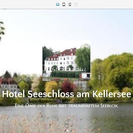 See Schlosshotel Am Kellersee Ойтин  Экстерьер фото